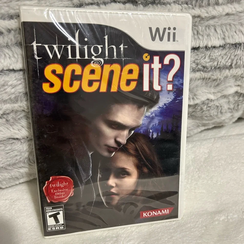 🩶Twilight Scene It? Wii Game by Konami-NEW WITH TAGS🩶